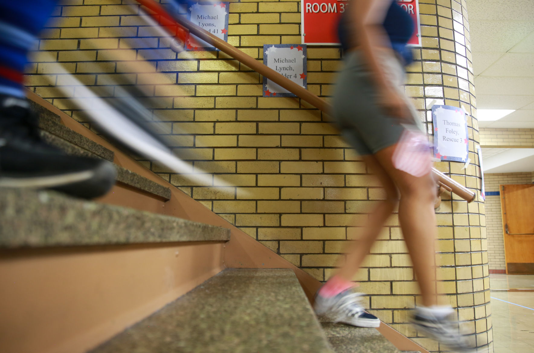 Hammond Area Career Center 95-flight stair climb
